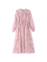 LAUTREAMONT DECLASSE/ロートレアモン デュクラス LAUTREAMONT DE CLASSE ドローイングフラワープリントワンピース/506893249