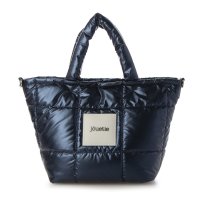 UNGRID bag/アングリッド Ungrid メタリックナイロンキルティング ミニトートバッグ/506893758