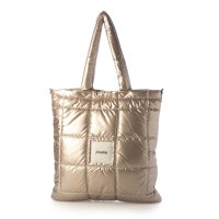 UNGRID bag/アングリッド Ungrid メタリックナイロンキルティング フラットトートバッグ/506893760