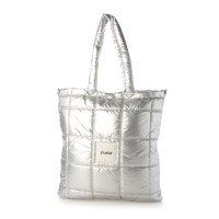 UNGRID bag/アングリッド Ungrid メタリックナイロンキルティング フラットトートバッグ/506893760