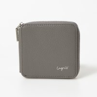 UNGRID bag/アングリッド Ungrid 牛革 ラウンド二つ折りミニ財布/506893771