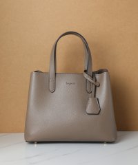 UNGRID bag/アングリッド Ungrid カラーロゴ金具 キーハウス付き両アオリポケットハンドバッグ ショルダーストラップ付/506893772