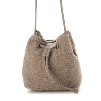 UNGRID bag/アングリッド Ungrid ボア×コーデュロイ 巾着ミニショルダーバッグ/506893782