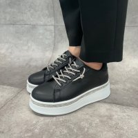 Shoes in Closet/シューズインクローゼット Shoes in Closet －シュークロ－ 厚底 ラインストーン スリッポン スニーカー 6432/506894277