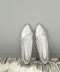 masyugirl/マシュガール masyugirl 【4E 幅広 防滑底】切り替えデザインのローヒールパンプス/506894317