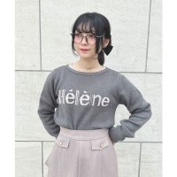 F.i.n.t/フィント F i.n.t Heleneジャガードロゴニットプルオーバー【洗える】/506894717