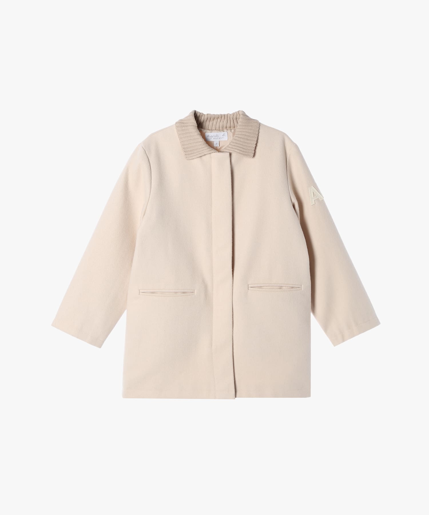 【agnès b. アニエスベー】キッズウールコート キッズ ジップコート(506875024) | アニエスベー キッズユニ