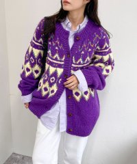 fredy emue/【GREEN BUTTER/グリーンバター】Alpaca Nordic Cardigan/506877325