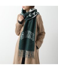 GANNI/GANNI マフラー Narrow Scarf Please Recycle A6203 5755/506879608