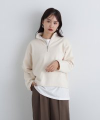 N Natural Beauty Basic/ハーフジップカットソー/506880778