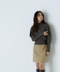NATURAL BEAUTY BASIC/切替ドビーミニスカート/506882426