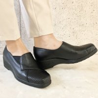 HERMOSA/エレモーサ HERMOSA 【日本製】【ゆったり3E幅】【軽量】【柔らか本革】切り替えデザインコンフォートシューズ/506891117