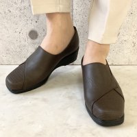 HERMOSA/エレモーサ HERMOSA 【日本製】【ゆったり3E幅】【軽量】【柔らか本革】切り替えデザインコンフォートシューズ/506891117