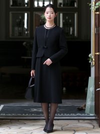 NINA GRACE/ニナ グレース NINA GRACE 【TVドラマ「Destiny」石原さとみさん着用】ブラックフォーマル・喪服・礼服/大きいサイズ/ワンピース/スーツ/506896091
