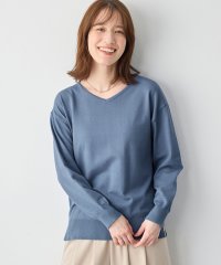 Viola e Viola/ヴィオラ エ ヴィオラ Viola e Viola ＜Vネック＞洗えるもちもち ゆるシンプルニット/506896106