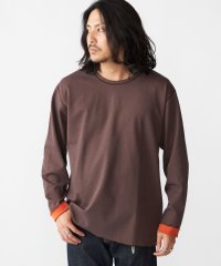 SHIPS MEN/SHIPS: リバーシブル クルーネック 長袖 Tシャツ (ロンT)/506896384