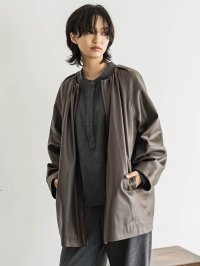 MAYSON GREY/メイソングレイ MAYSON GREY EGGレザーライクブルゾン/506897118