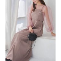 KOBE LETTUCE/コウベレタス KOBE LETTUCE 2点セット オケージョンワンピース×シアーブラウス [E3441]/506897166