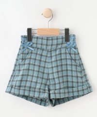 SHOO・LA・RUE(Kids) /【110－140cm/セットアップ可】チェックサイドリボンショートパンツ/506897350