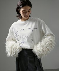 サロン　アダム　エ　ロペ/Jean CocteauプリントL/S TEE/506898211