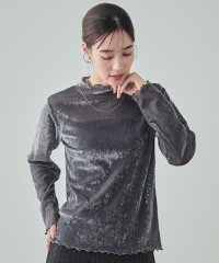 SHOO・LA・RUE Cutie Blonde/【高レビュー/S－LL】大人の高見え モール調ハイネックトップス/506898757