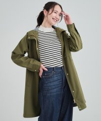 SHOO・LA・RUE　DRESKIP/【撥水】女性らしいシルエットが叶う 切替ボンディングコート/506898764