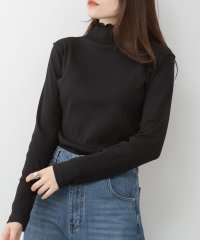 atONE/アットワン atONE ハイネックメローリブカットソー/506848367