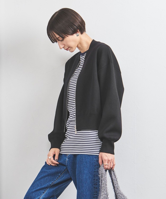 トップ セール】COMFY ニット ブルゾン(506875643) | ユナイテッド ジャケット・アウター