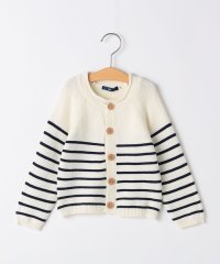 SHIPS KIDS/SHIPS KIDS:85～95cm /〈洗濯機可能〉ボーダー カーディガン/506899649