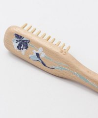 KAYA/カヤ カヤ 花の四角つげ櫛ブラシ 【返品不可商品】/506900238
