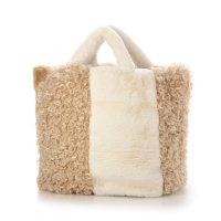 EARTH MADE/アースメイド EARTH MADE E6453 MIX FUR TOTE/506901202