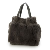 Cachellie/カシェリエ CACHELLIE C8550 MIX FUR 2WAY TOTE/506901265