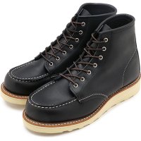 REDWINGSHOES/レッドウィング RED WING W 6－INCH CLASSIC MOC ブラック・バウンダリー [3373]/506901366