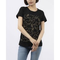 RINASCIMENTO/リナシメント RINASCIMENTO スタッズフェイスTシャツ/506901465
