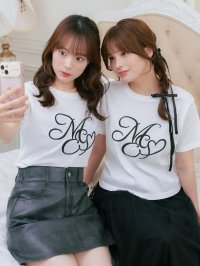 Emsexcite/エムズエキサイト ems excite ハートロゴ刺繍TEE/506901597