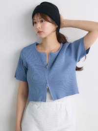 RETRO GIRL/レトロガール RETRO GIRL クルーZIPカーデ/506901649