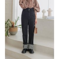 KOBE LETTUCE/コウベレタス KOBE LETTUCE [ プチレタス ] ウエストスカラップロールアップデニムパンツ【プチ】 [M4064]/506901798