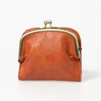 LAFIEL/ラフィール LAFIEL ドットカラー合皮ガマ口折財布/506903186