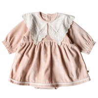 moc mof/mocmof モクモフ ロンパース ベビー服 ベビー キッズ 男の子 女の子 70－80cm対応 赤ちゃん おめかし レース衿 622－474204/506903955