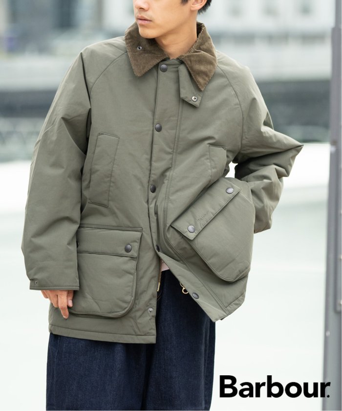 セール】Barbour / バブアー OS BEDALE PADDED CASUAL JACKET