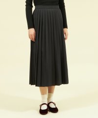 MACKINTOSH PHILOSOPHY/グロッシーツイルタックプリーツスカート/506696770