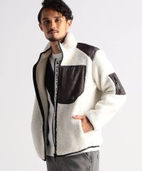 NICOLE CLUB FOR MEN/【NICOLE SPORTS】シープボア ブルゾン/506862498