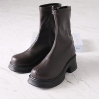 VIVIAN/ヴィヴィアン VIVIAN ボリュームトゥ厚底ストレッチミドルブーツ/506883795