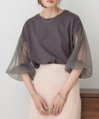 Bab/バブ Bab シアーボリュームスリーブトップス/506883984