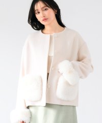 MISCH MASCH/ミッシュマッシュ MISCH MASCH ■2024秋冬新作■ポケットファー付きコクーンショートコート/MM448602/506896315