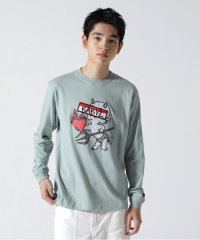 RoyalFlash/STUD MUFFIN/スタッドマフィン/コットン天竺 BABYLシークイン LS Tシャツ/506898196