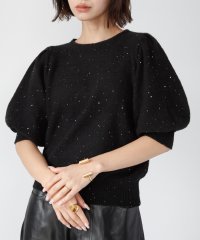 ELFRANK/エルフランク ELFRANK パフスリーブラメニットプルオーバー/506899170