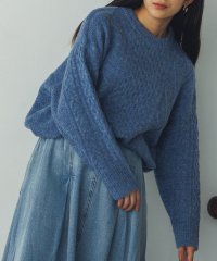 Noia/ノイア Noia ウールミックス ケーブルニット/506899227