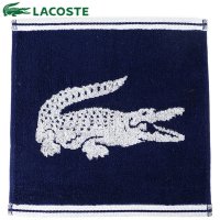 LACOSTE/ラコステ LACOSTE ワニロゴジャカードハンカチタオル ネイビー [LN008J－166]/506899245