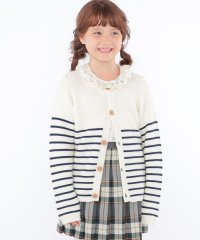 SHIPS KIDS/SHIPS KIDS:100～125cm /〈洗濯機可能〉ボーダー カーディガン/506899650